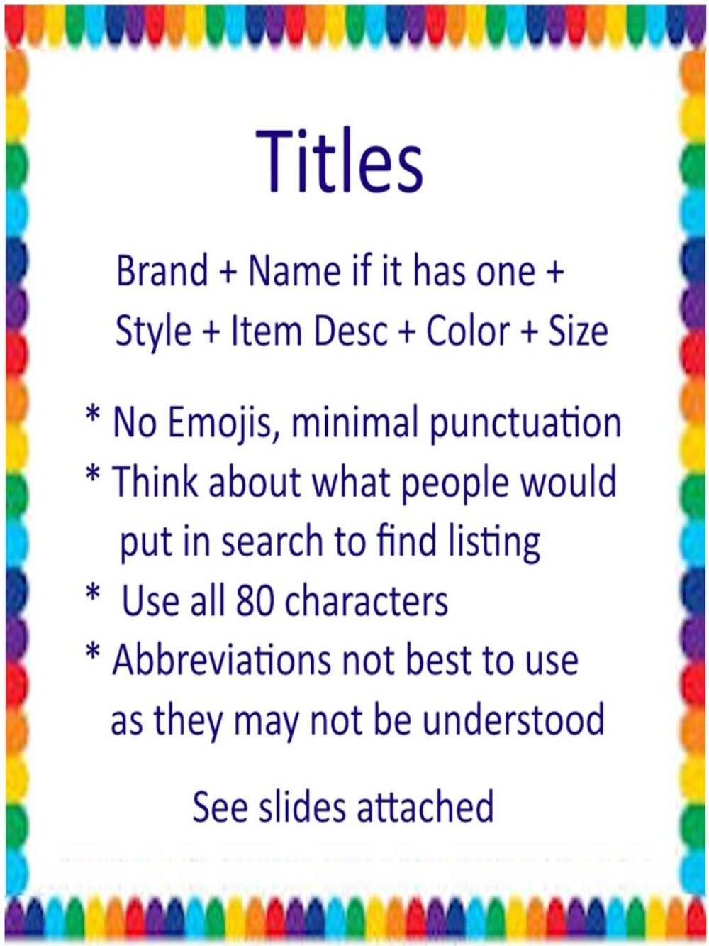POSHMARK Titles for Increased Visibility SEO Search Engine Tips Techniques